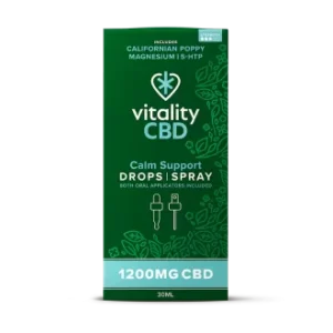 vitality cbd calm support drops spray 1200mg 30ml.webp